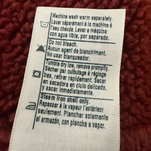 Carhartt Sandstone Berkley Sherpa Lined Canvas Hooded Barn Coat Size S (4/6) - Picture 10 of 12